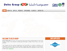 Tablet Screenshot of deltagroupqatar.com